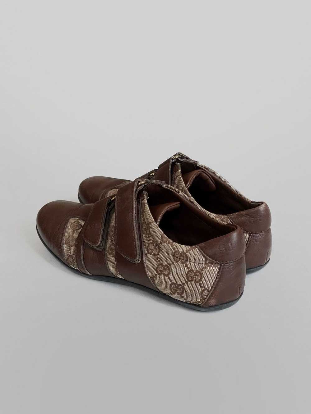 Gucci × Vintage Vintage Gucci monogram leather bo… - image 5