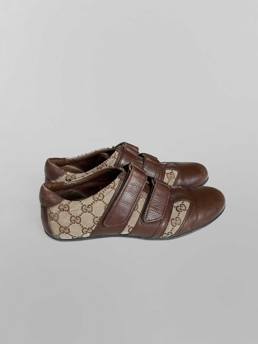 Gucci × Vintage Vintage Gucci monogram leather bo… - image 6