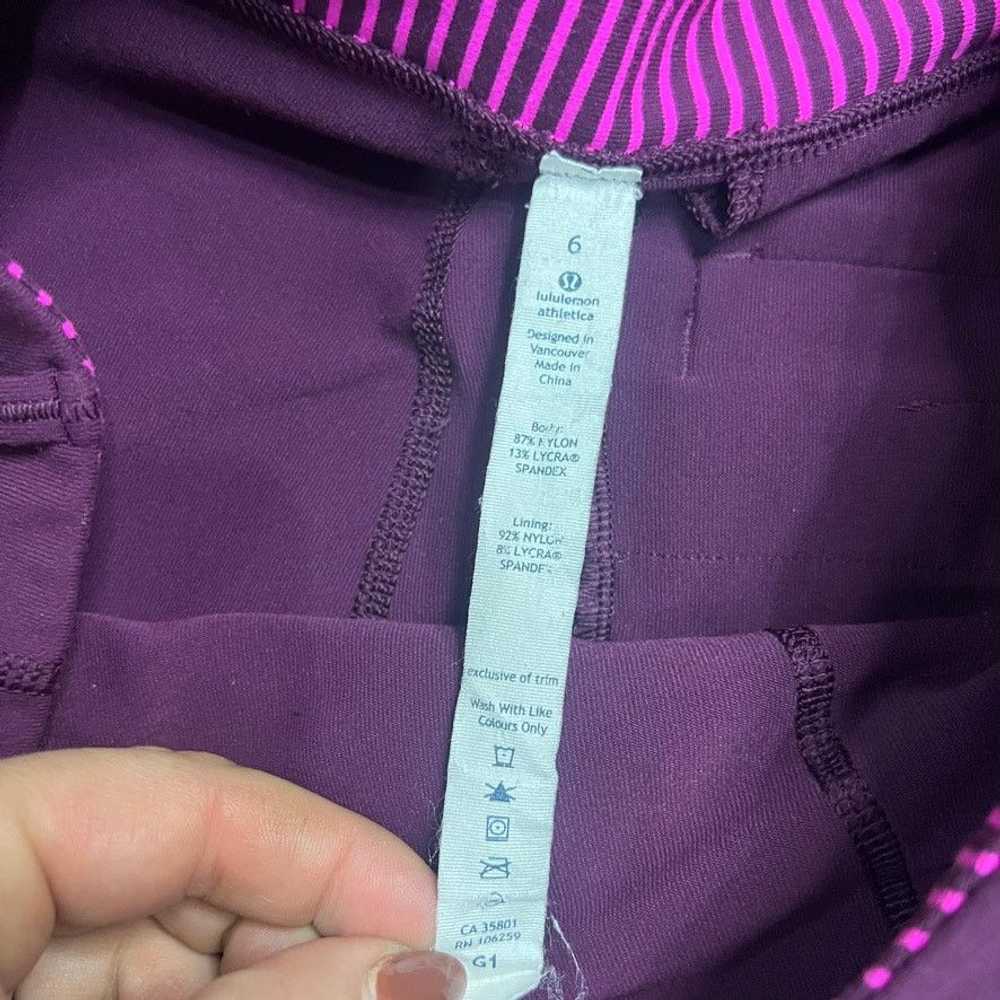 Lululemon Lululemon Women's Size 6 Purple Tapered… - image 3