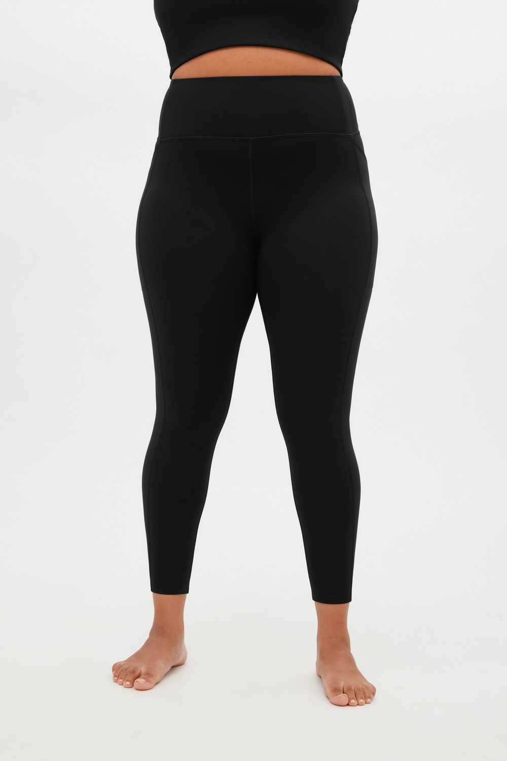 Girlfriend Collective Black Compressive Pocket Le… - image 3