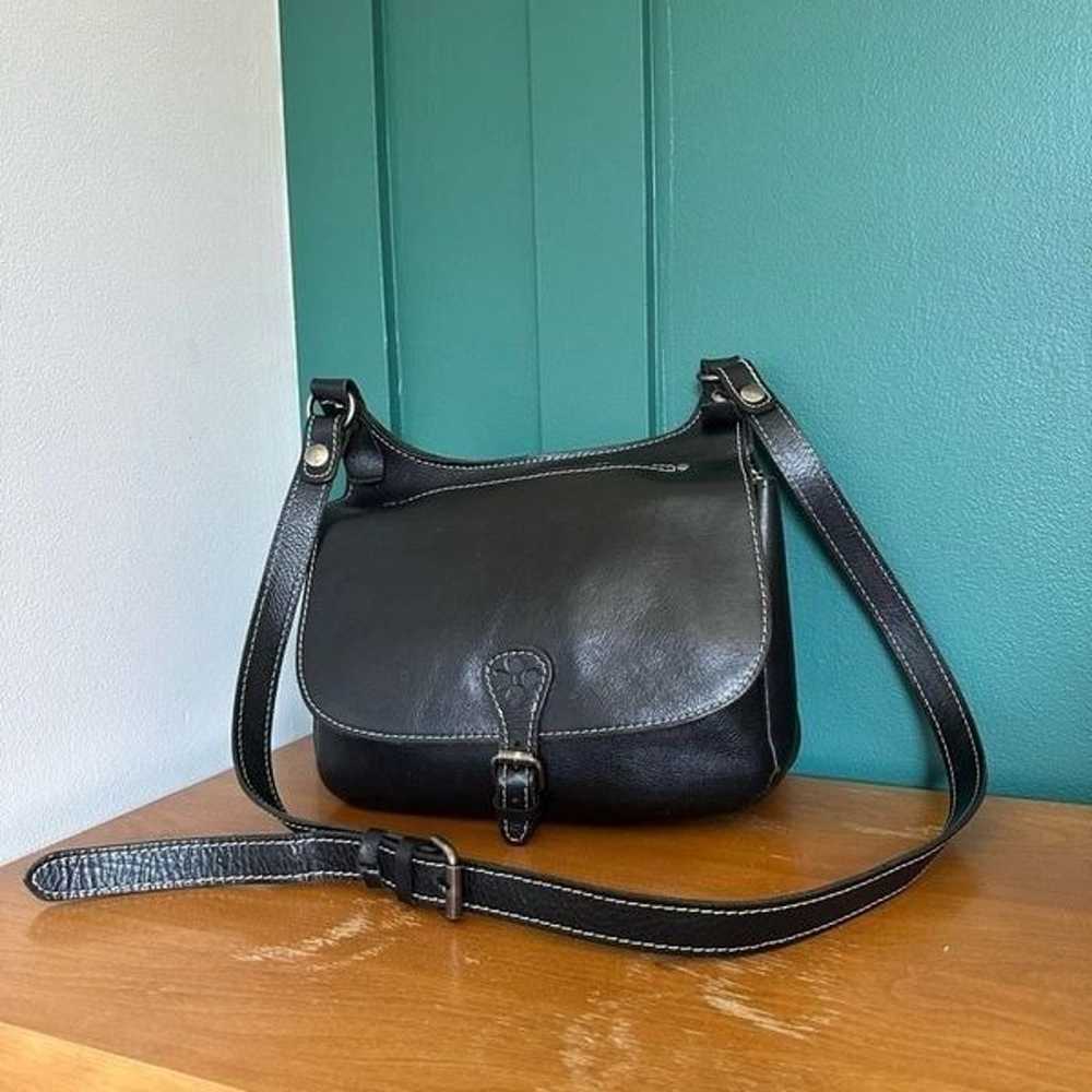 Patrica Nash London Saddle Bag Distressed Vintage… - image 2