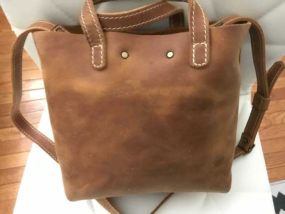 Portland Leather 'Almost Perfect' Mini Crossbody - image 2