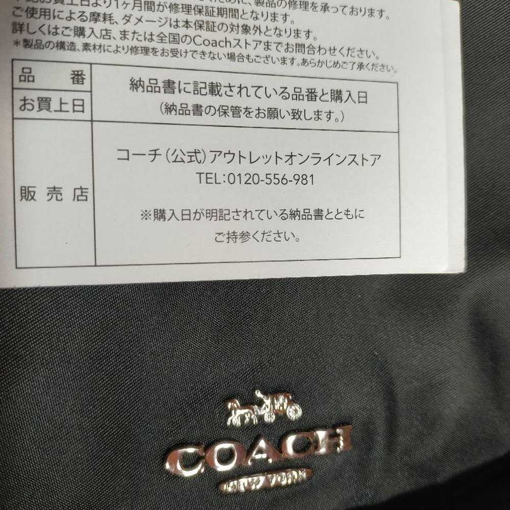 Coach Nylon Backpack Bag for Women and Men in Exc… - image 4