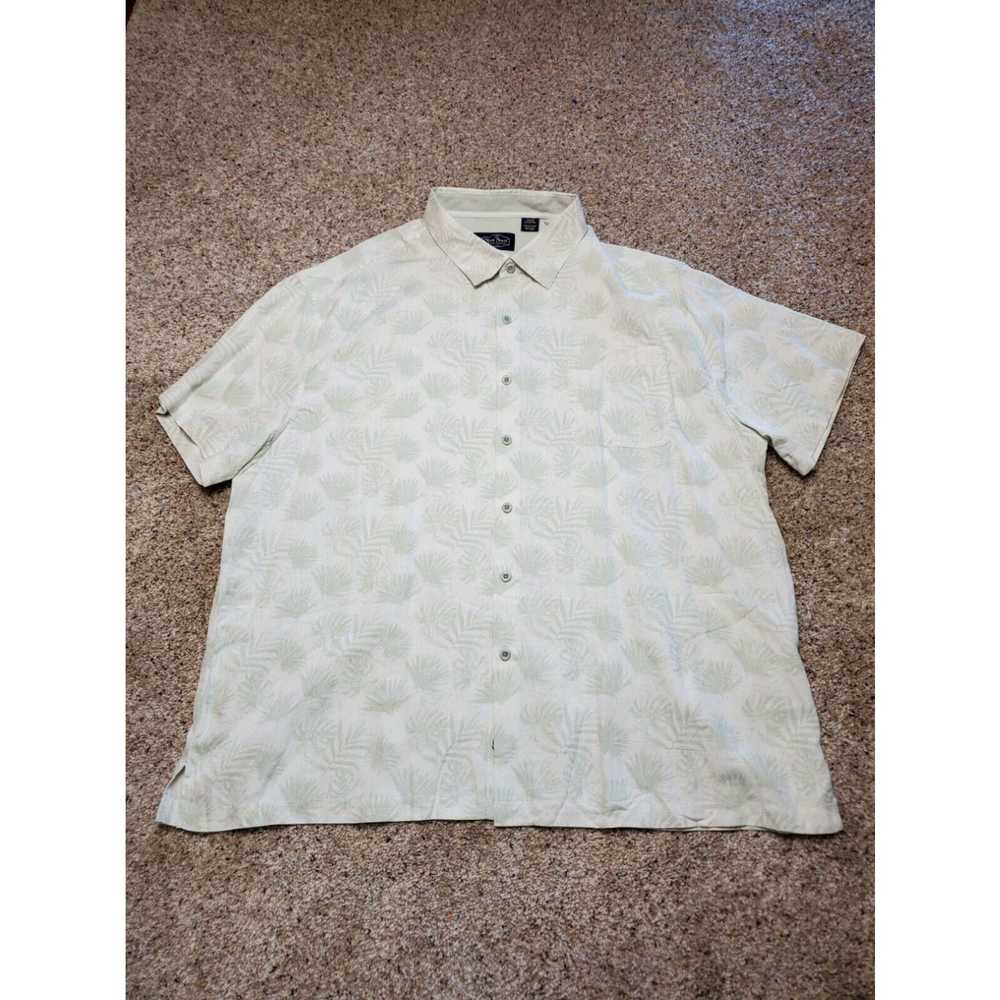 Nat Nast Nat Nast Hawaiian Shirt 2XL Men White Si… - image 1