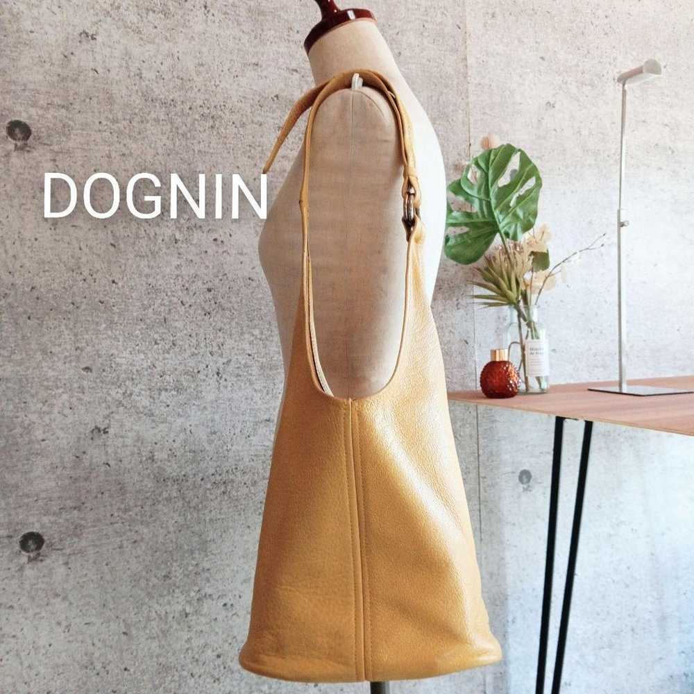 RARE DOGNIN Genuine Leather One Shoulder Bag - image 1