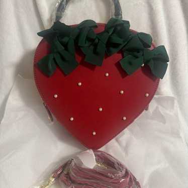 Maison de Fleur Strawberry Shoulder Bag - image 1