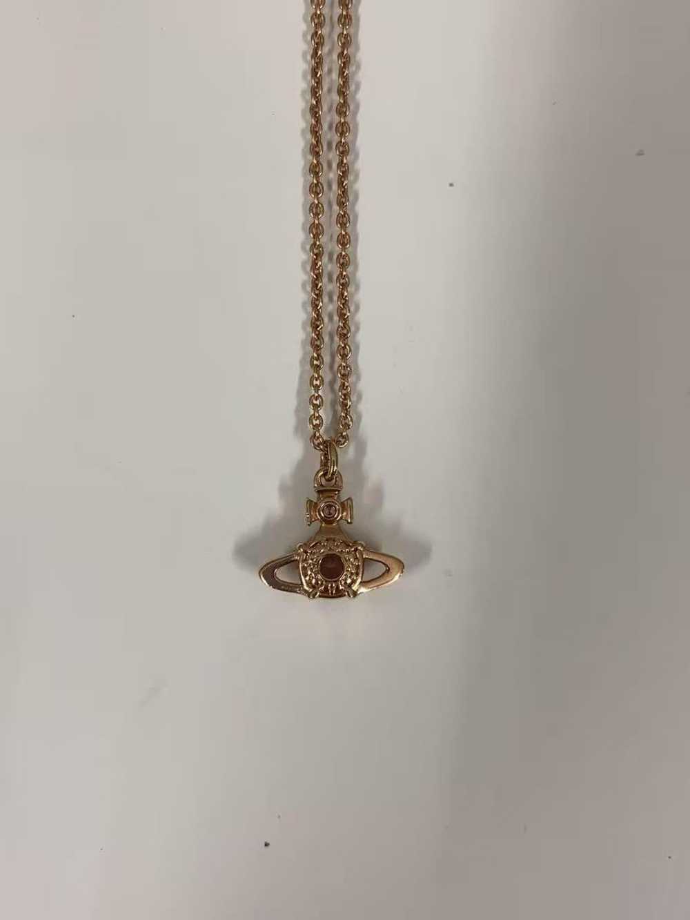 Vivienne Westwood Gem Stone Orb Necklace - image 3