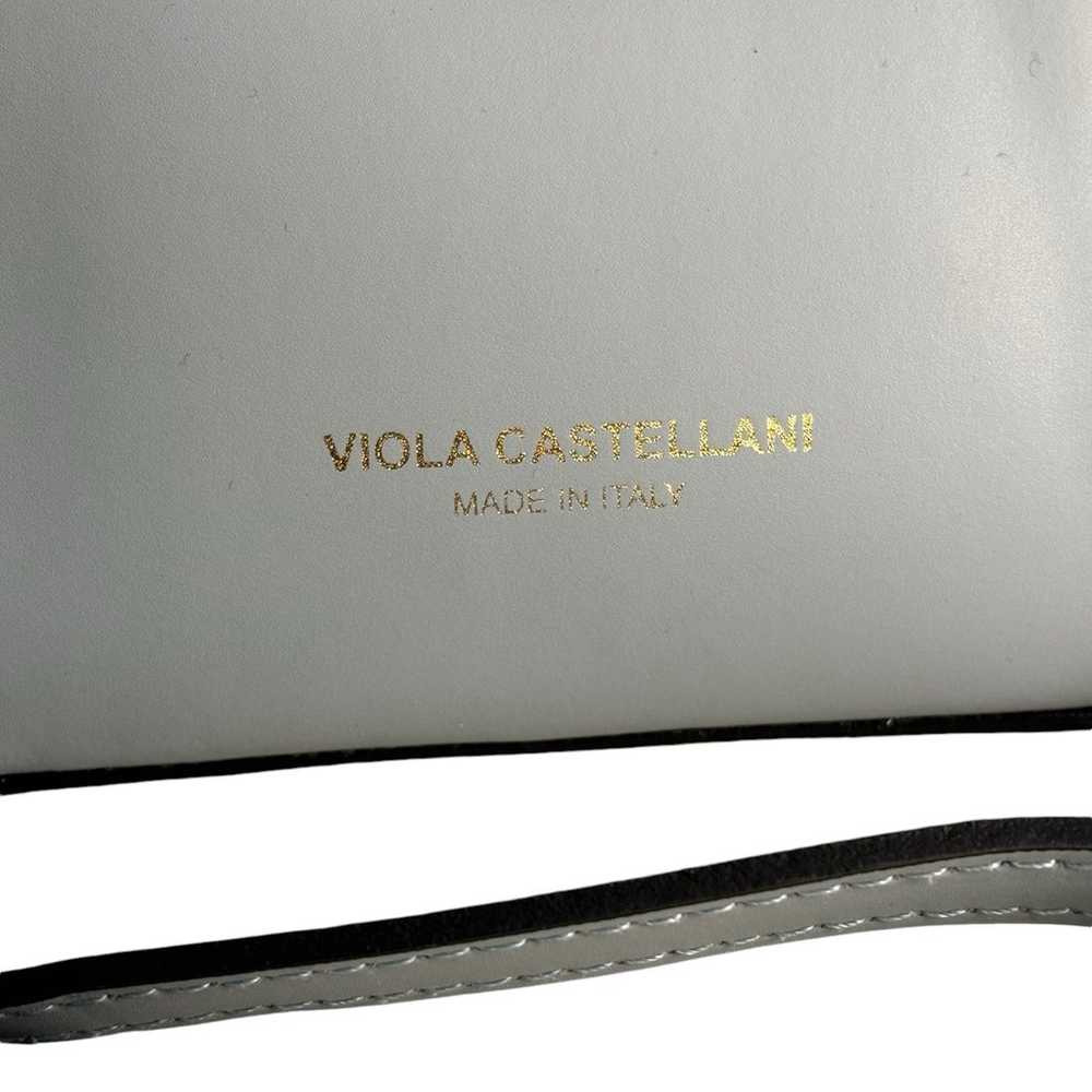 Viola Castellani Italian Leather Convertible Back… - image 5