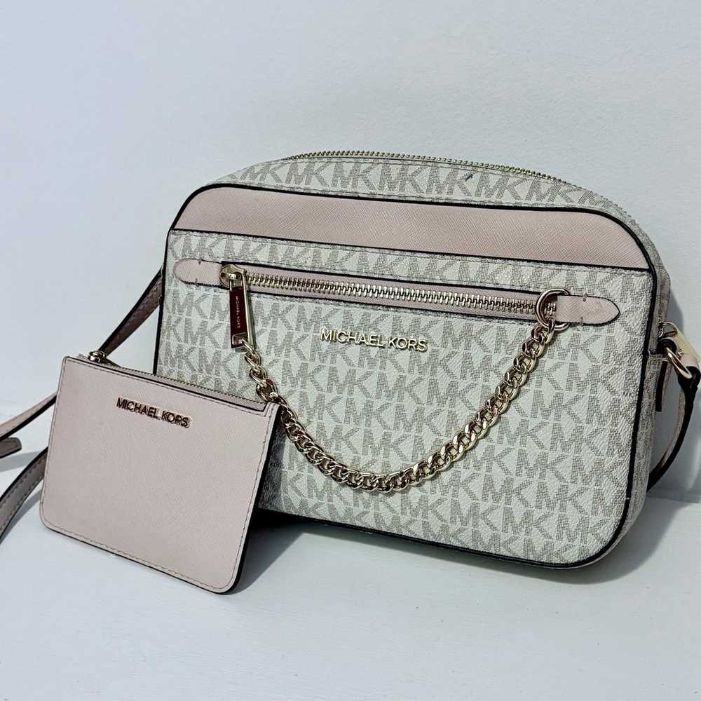 Michael Kors crossbody and wallet - image 2