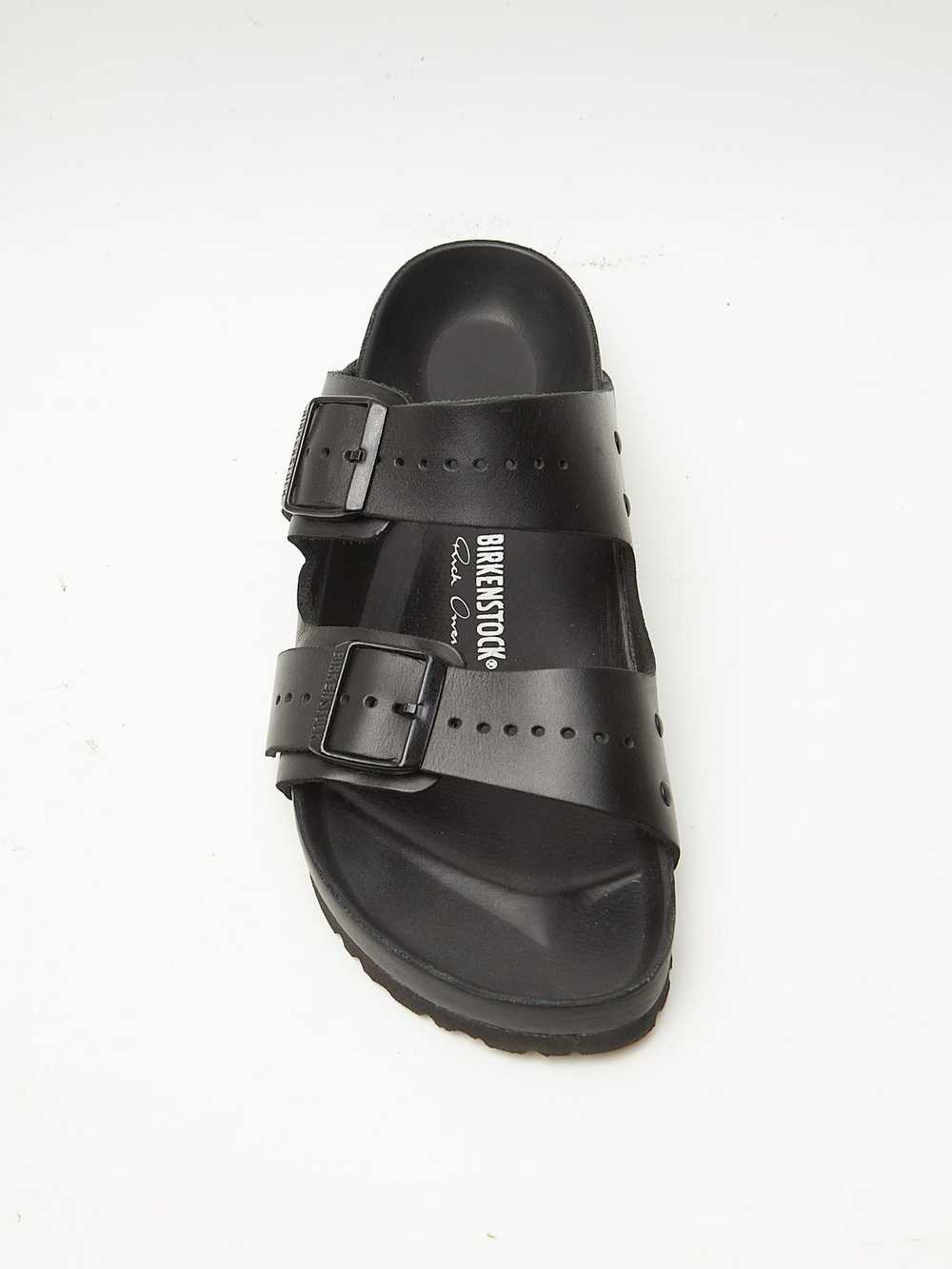 Rick Owens Black Leather Sandals - image 5