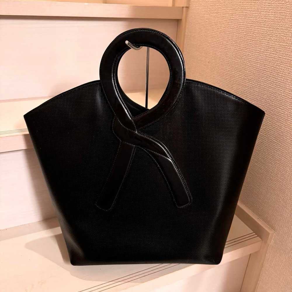 Roberta di Camerino Black Tote Bag Handbag - image 2