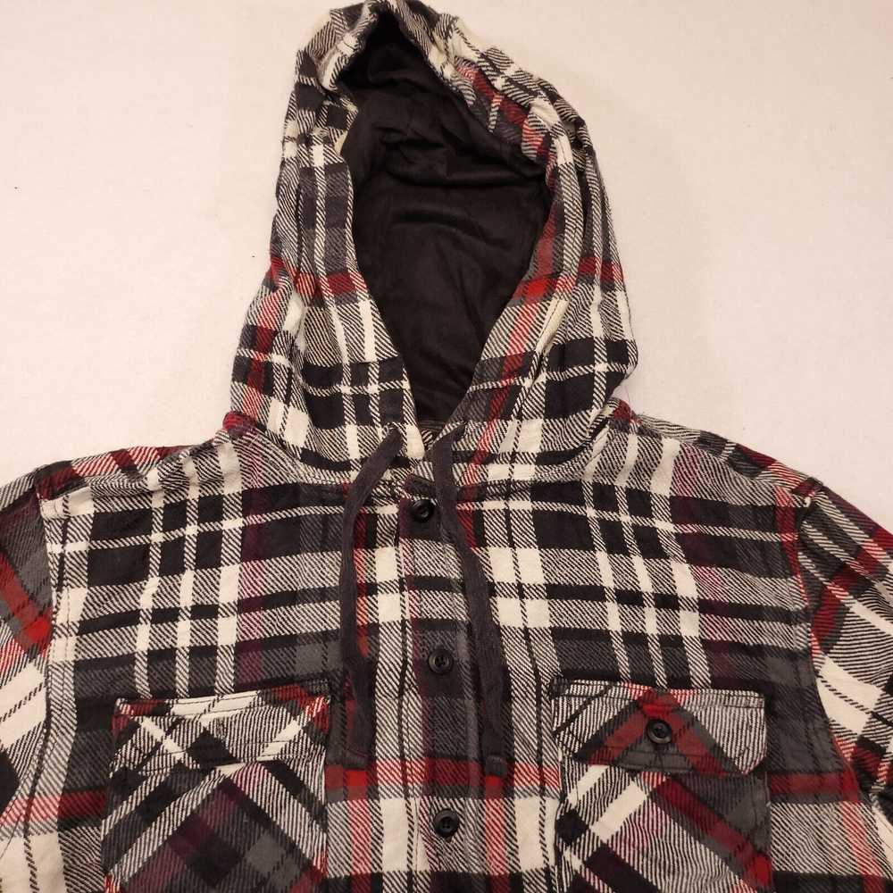 Mossimo Mossimo Casual Button Up Hoodie Mens Size… - image 1