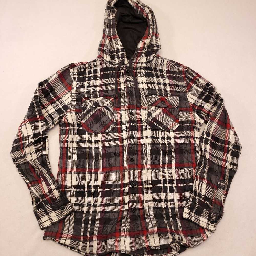 Mossimo Mossimo Casual Button Up Hoodie Mens Size… - image 2