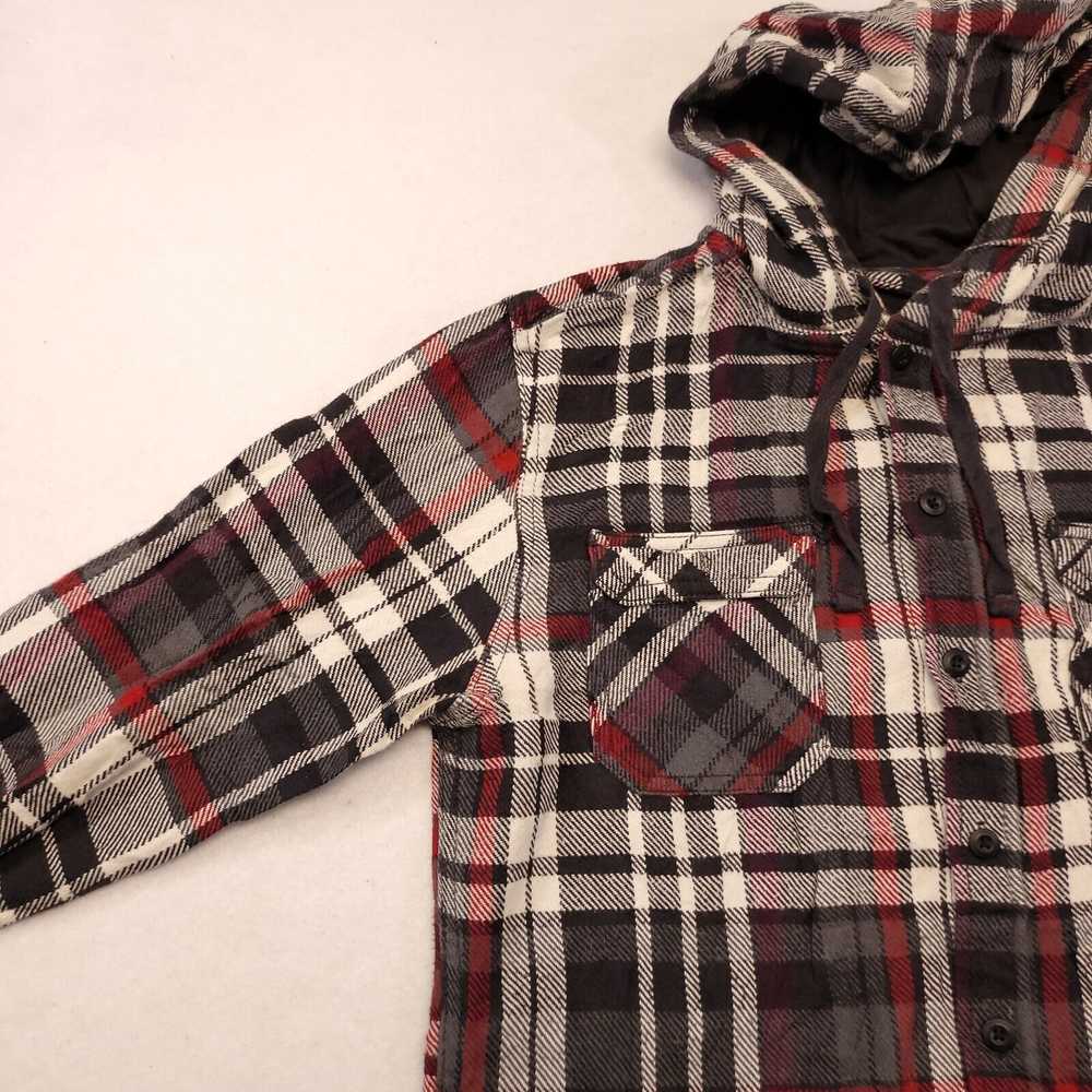 Mossimo Mossimo Casual Button Up Hoodie Mens Size… - image 4