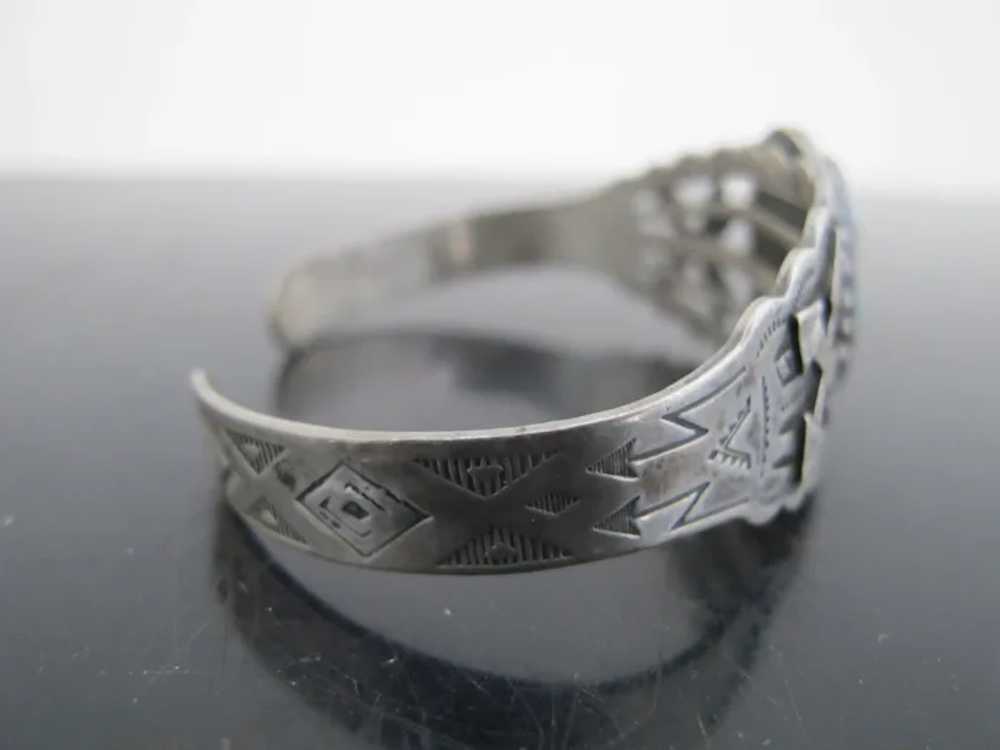 Native American NAVAJO Sterling Silver ARROW Desi… - image 3