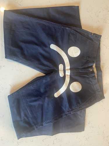 パンツ A bathing ape Milo Face Denim Shorts MILO FACE 10 OZ STRETCH DENIM SHORTS | bape.com