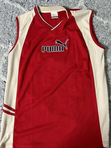 Puma Vintage Mens L Puma Sleeveless Terrycloth shi