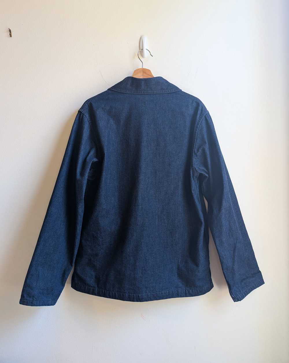 Post Overalls Denim Chinois China Chore Jacket - image 5