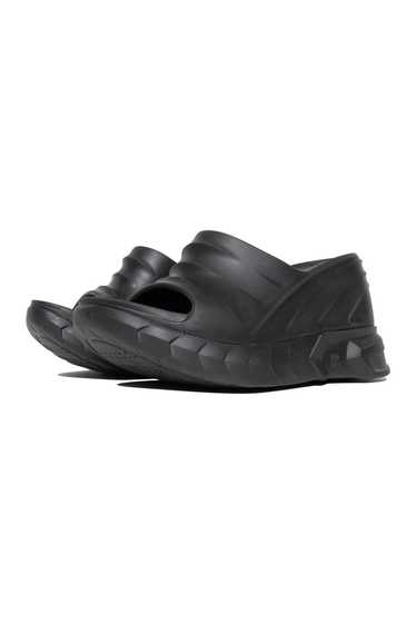 Givenchy Givenchy Black Marshmallow Wedge Sandals