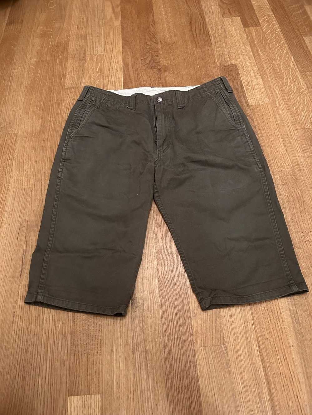 Bape Bape Chino Shorts Green - image 2