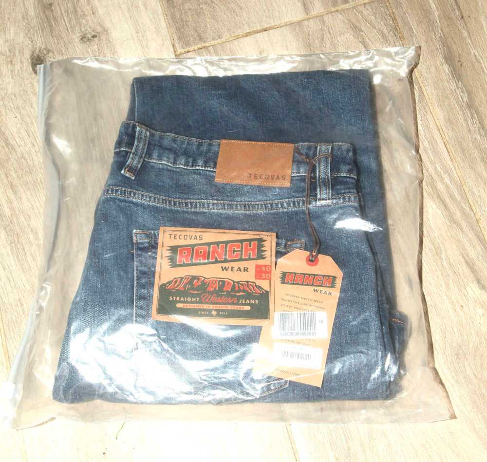 Tecovas Men's Straight Western Jean - New Dark - image 3