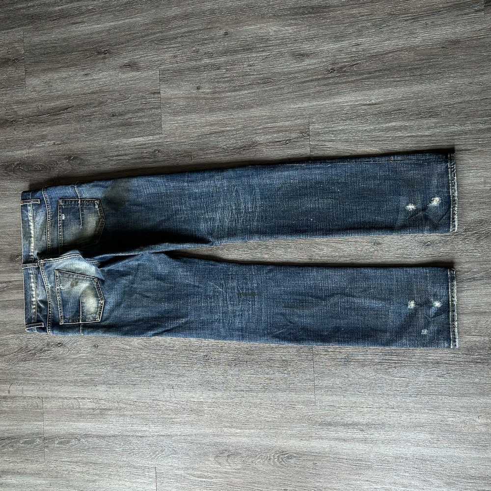 Dior ‘11 “Rack Rail” Oil Stained Denim - image 3