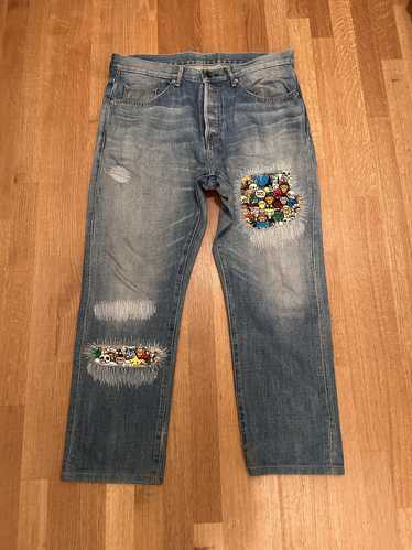 Bape × Nigo Bape Milo Animal Safari Denim Pants Ni