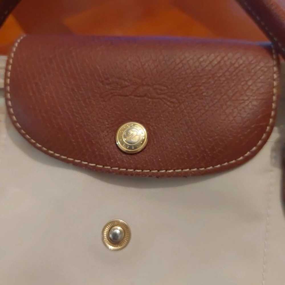 Longchamp leather bag - image 3