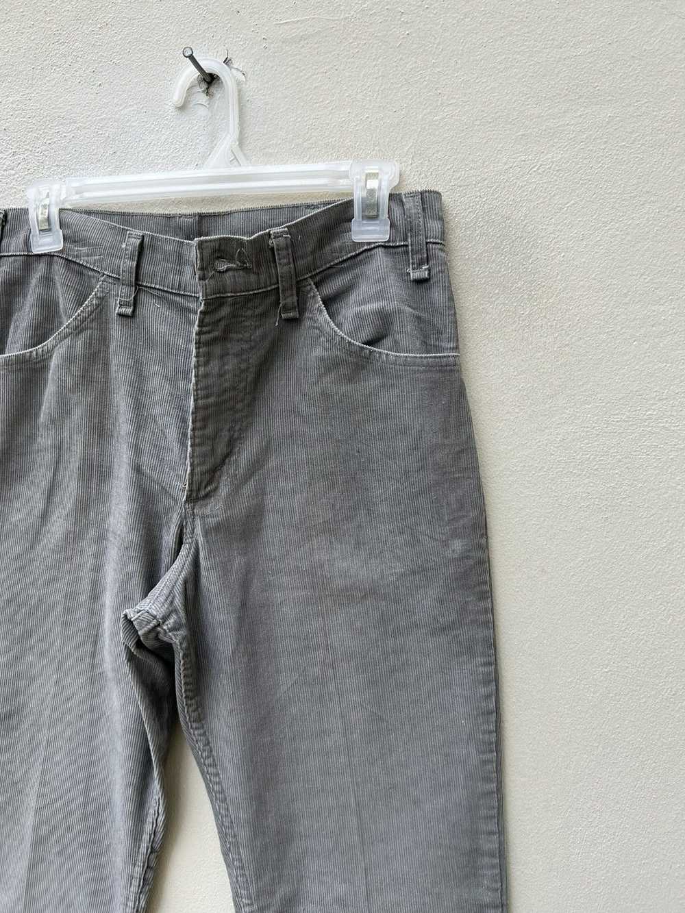 Levi's × Vintage 70s 80s Levi’s 646 Fade Grey Cor… - image 10