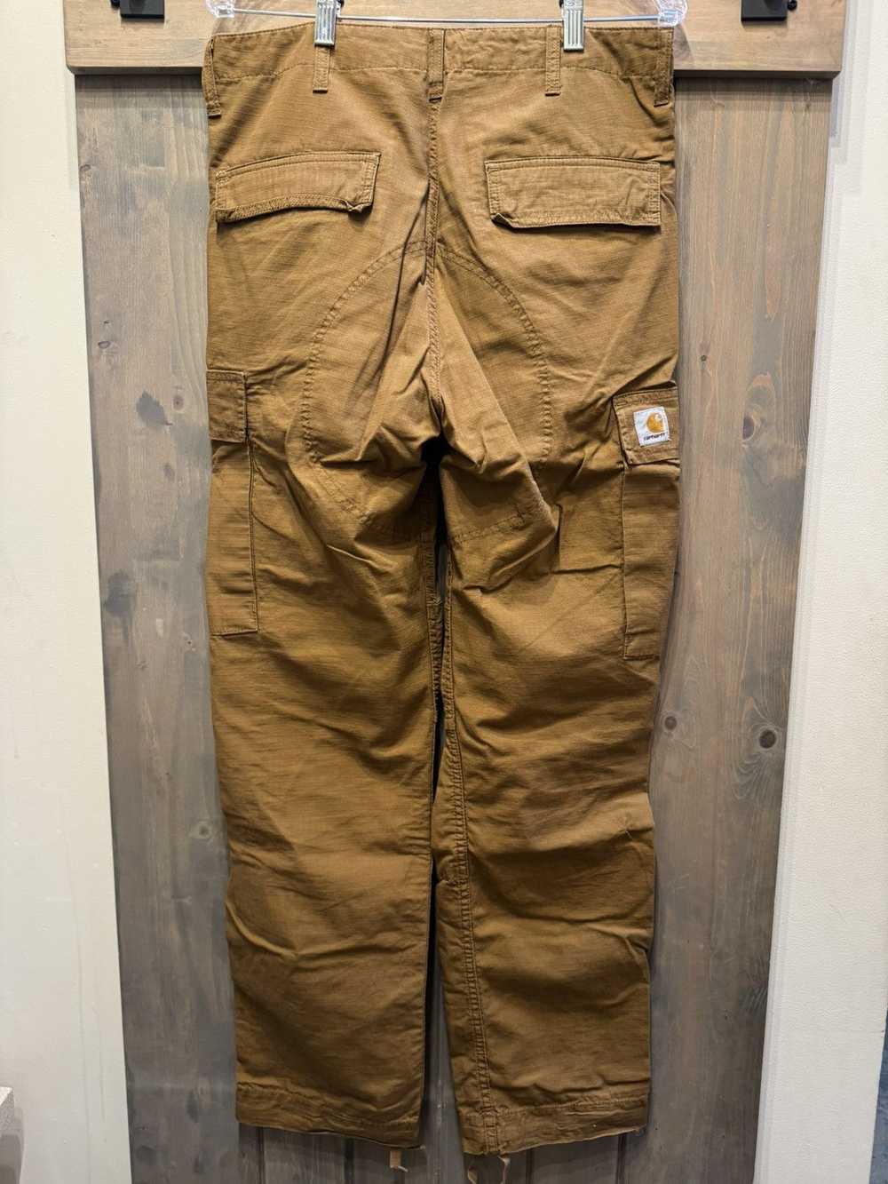 Carhartt × Carhartt Wip Carhartt Brown Cargo Pants - image 2