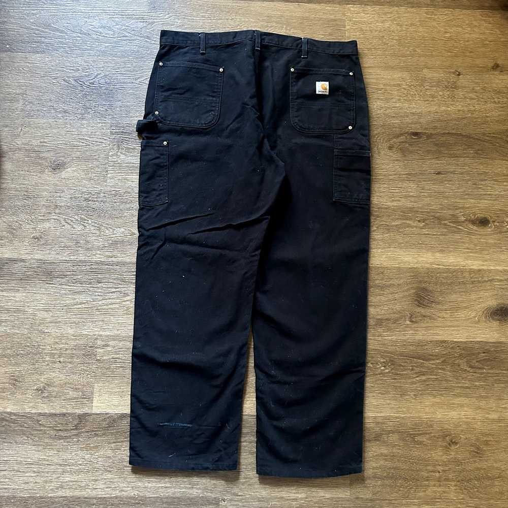 Carhartt Like New Black Carhartt Double Knees - image 3