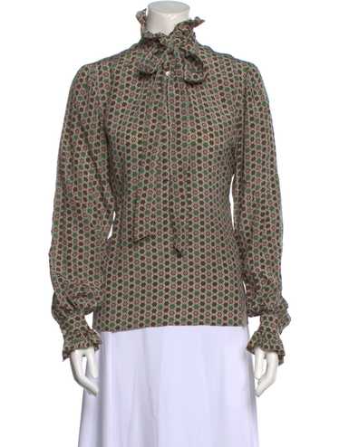 Saint laurent vintage yves ruffle blouse - Gem