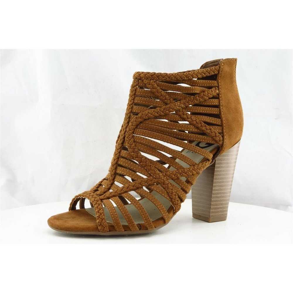 GUESS Sz 6.5 M Brown Gladiator Synthetic Women Sa… - image 1