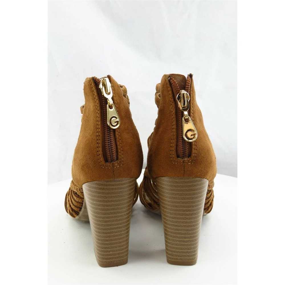 GUESS Sz 6.5 M Brown Gladiator Synthetic Women Sa… - image 5