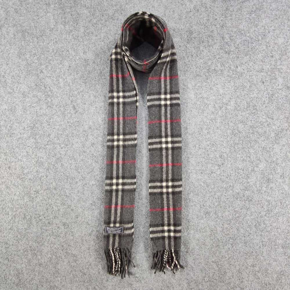 Vintage Burberry Nova Check Scarf/Muffler/Cashmer… - image 1