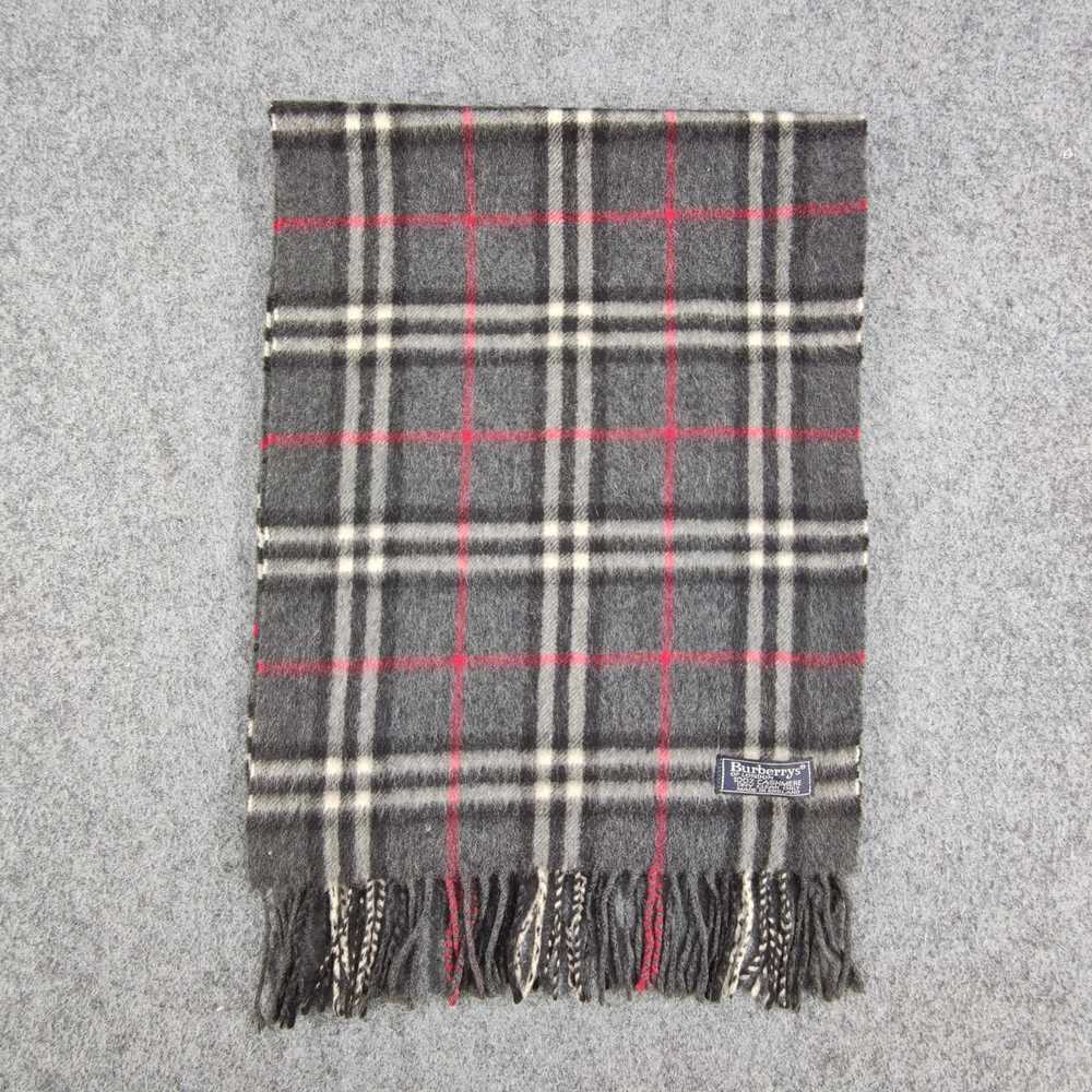 Vintage Burberry Nova Check Scarf/Muffler/Cashmer… - image 2