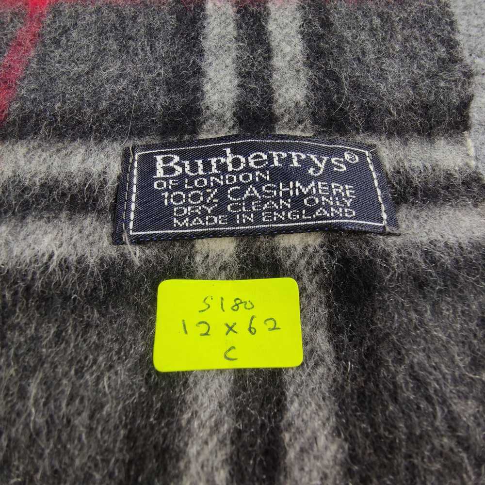 Vintage Burberry Nova Check Scarf/Muffler/Cashmer… - image 4