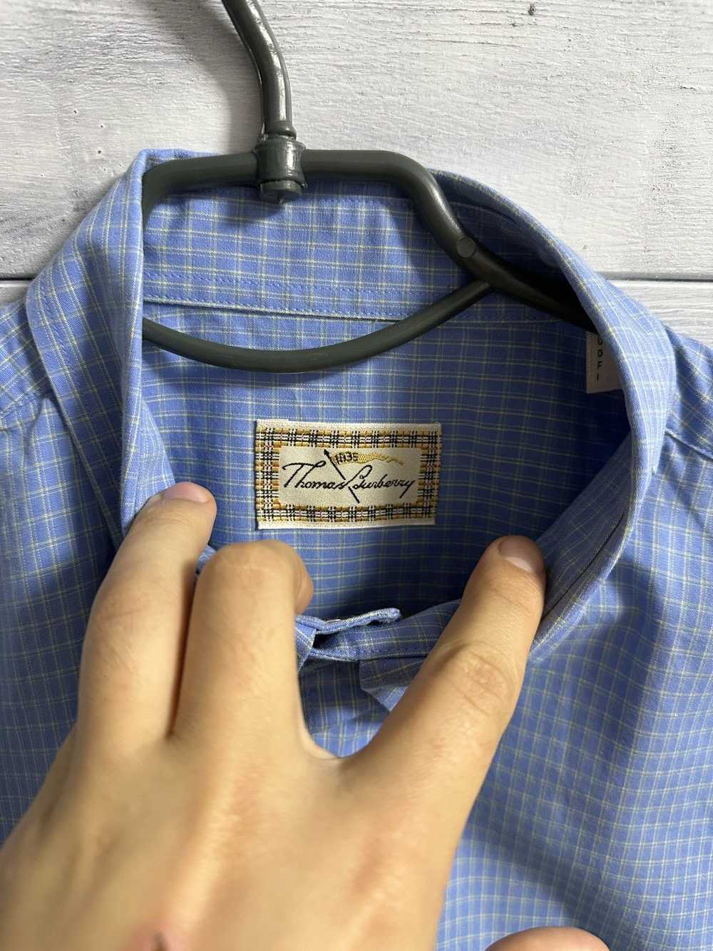 Burberry × Luxury × Vintage Rare Luxury Shirt Tho… - image 8