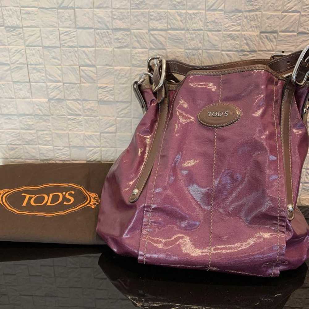 TOD'S G-LINE PVC Tote & Crossbody Bag - image 2