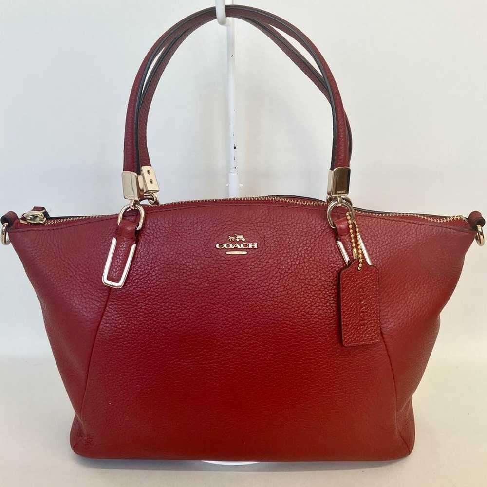 2408-201 | Excellent Condition | Coach 2WAY Bag L… - image 2