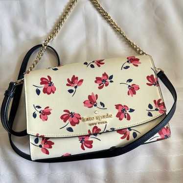 Kate Spade offers Staci Tea Garden Toss Medium Satchel Floral Purse