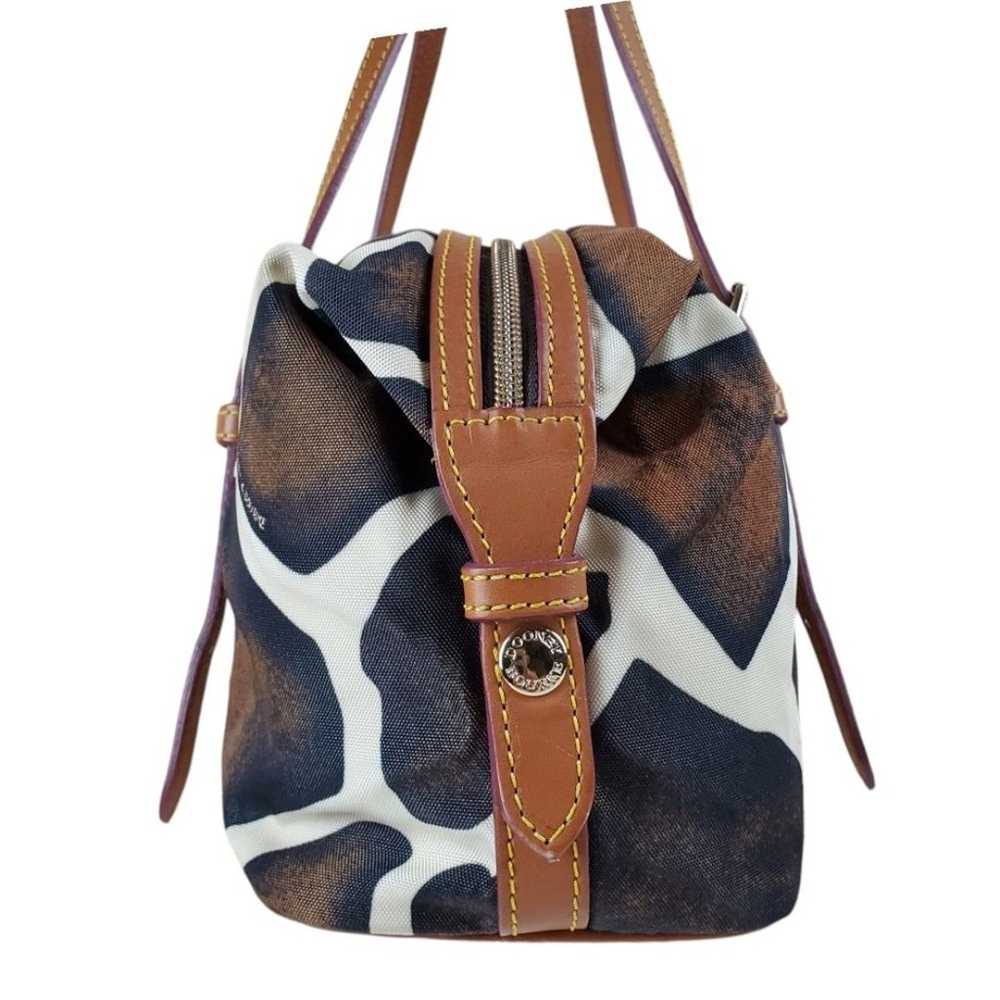 DOONEY & BOURKE Giraffe Print Canvas Leather Shou… - image 4