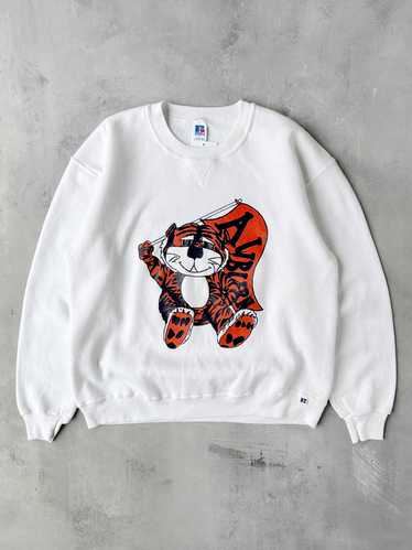 Auburn University Tiger Sweatshirt 80's - Large