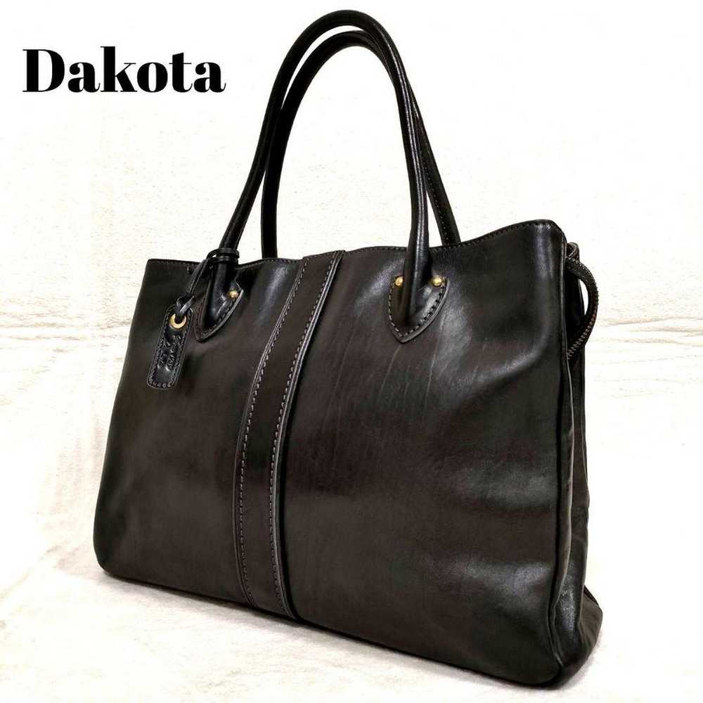 Dakota Tote Bag Shoulder Bag Business Bag All Lea… - image 1