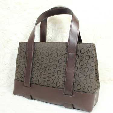 Brand new CELINE handbag C Trio Canvas Brown