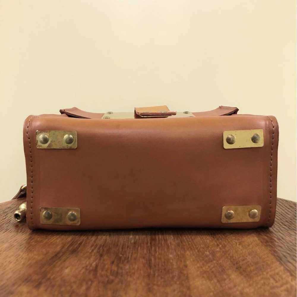 【SOPHIE HULME】 BROWN×gold Shoulder Box Bag - image 5