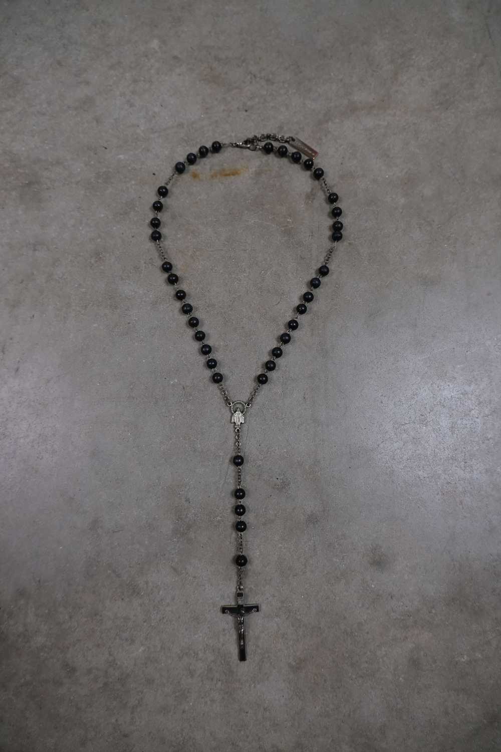 Dolce & Gabbana Dolce & Gabbana Black Rosary - image 1