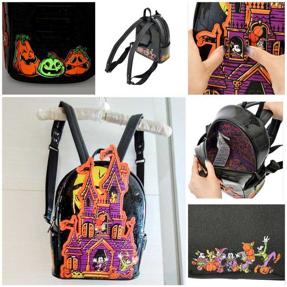 Disney Loungefly Halloween Loungefly Backpack - image 3