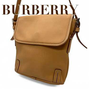 Burberry shoulder bag T6, all leather, brown - image 1