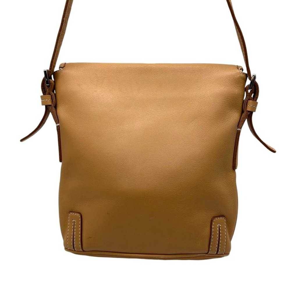 Burberry shoulder bag T6, all leather, brown - image 2